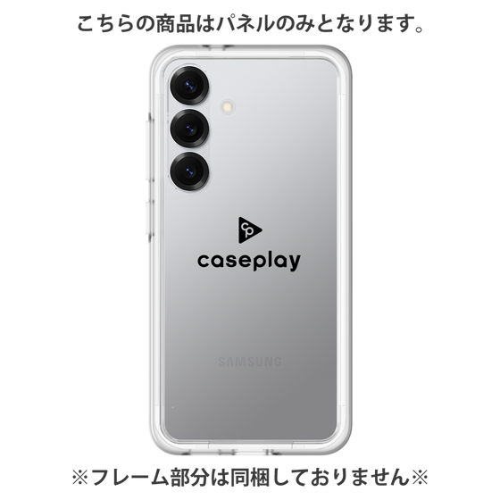プレミアムパネル［ オリジナル - caseplayロゴ - ブラック/D ］