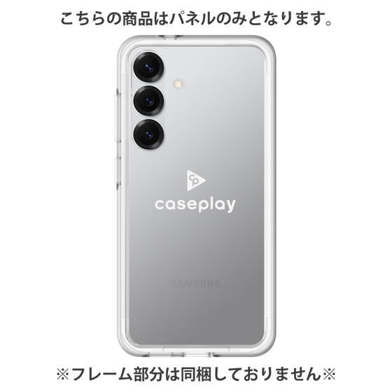 プレミアムパネル［ オリジナル - caseplayロゴ - ホワイト/D ］