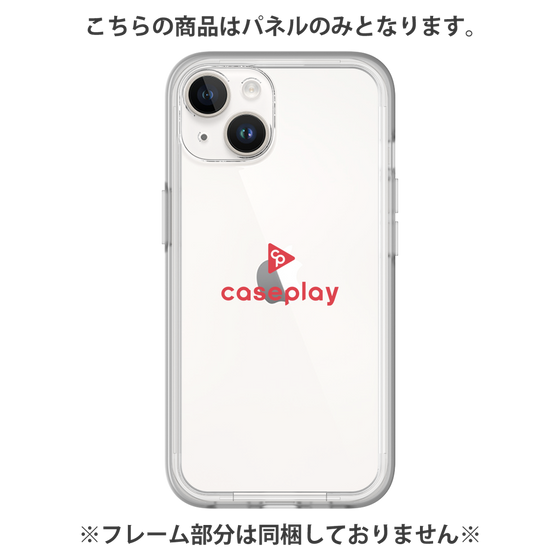 プレミアムパネル［ オリジナル - caseplayロゴ - レッド/D ］