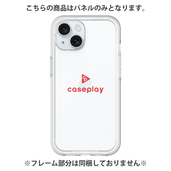 プレミアムパネル［ オリジナル - caseplayロゴ - レッド/D ］