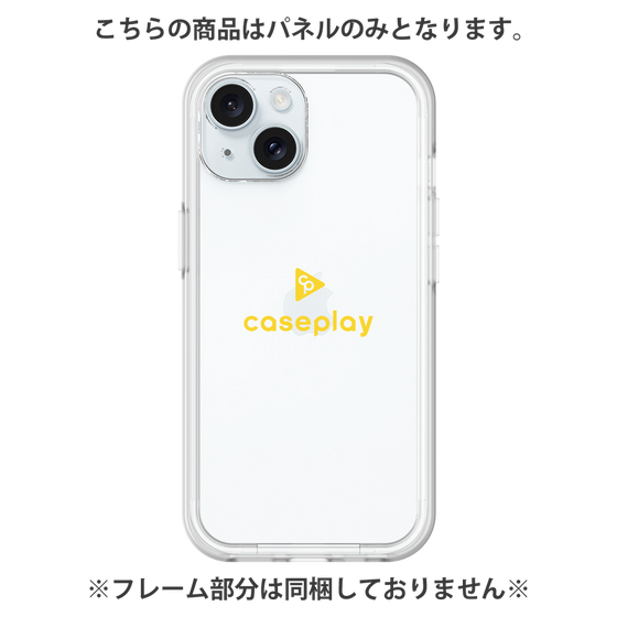 プレミアムパネル［ オリジナル - caseplayロゴ - イエロー/D ］