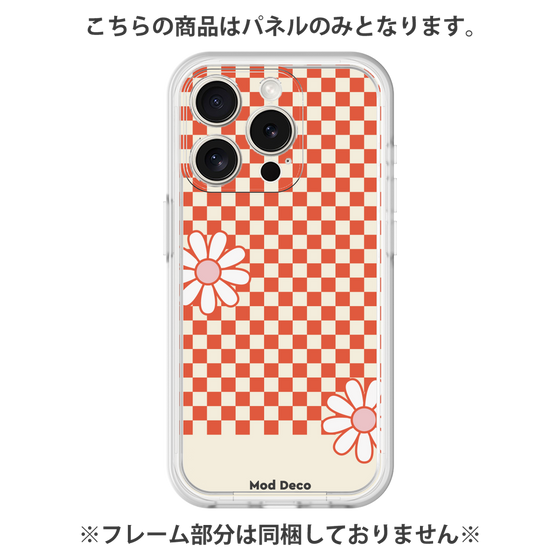 プレミアムパネル［ Mod Deco - オリジナル - レトロフラワー ］