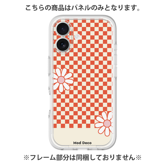 プレミアムパネル［ Mod Deco - オリジナル - レトロフラワー ］