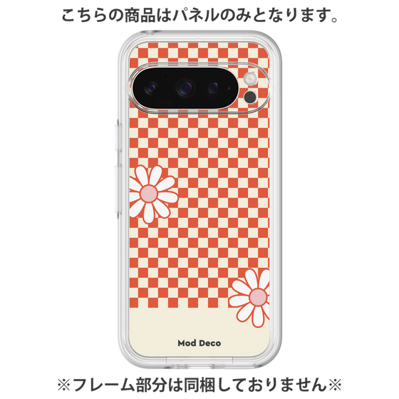プレミアムパネル［ Mod Deco - オリジナル - レトロフラワー ］