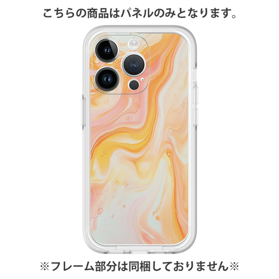 プレミアムパネル［ Color Rain - オリジナル - Tangerine Mist ］