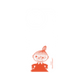 プレミアムパネル［ MOOMIN - Little My - Grinning face ］
