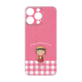 プレミアムパネル［ ちびまる子ちゃん - ピンクチェック ］