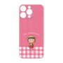 プレミアムパネル［ ちびまる子ちゃん - ピンクチェック ］
