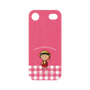 プレミアムパネル［ ちびまる子ちゃん - ピンクチェック ］