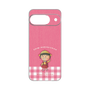 プレミアムパネル［ ちびまる子ちゃん - ピンクチェック ］