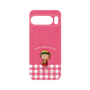 プレミアムパネル［ ちびまる子ちゃん - ピンクチェック ］