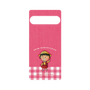 プレミアムパネル［ ちびまる子ちゃん - ピンクチェック ］