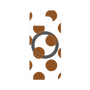 プレミアムパネル with Pixelsnap［ シンプルドット - Brown ］