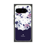 プレミアムパネル with Pixelsnap［ ツインドットフラワー - Navy ］