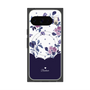 プレミアムパネル with Pixelsnap［ ツインドットフラワー - Navy ］