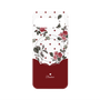 プレミアムパネル with Pixelsnap［ ツインドットフラワー - Red ］