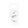 プレミアムパネル with Pixelsnap［ Dinosaurs No.1 - White ］