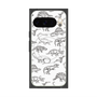 プレミアムパネル with Pixelsnap［ Dinosaurs No.2 - White ］