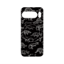 プレミアムパネル with Pixelsnap［ Dinosaurs No.2 - Black ］