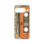 プレミアムパネル with Pixelsnap［ RETORO CASSETTE TAPE - Skeleton Orange ］