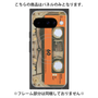プレミアムパネル with Pixelsnap［ RETORO CASSETTE TAPE - Skeleton Orange ］