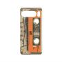 プレミアムパネル with Pixelsnap［ RETORO CASSETTE TAPE - Skeleton Orange ］