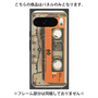 プレミアムパネル with Pixelsnap［ RETORO CASSETTE TAPE - Skeleton Orange ］
