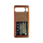 プレミアムパネル with Pixelsnap［ RETORO RADIO - Brown ］