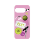 プレミアムパネル with Pixelsnap［ Playful sticker - Dusty Pink ］