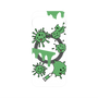プレミアムパネル with Pixelsnap［ PAINTING SMILE Green ］