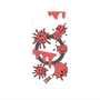 プレミアムパネル with Pixelsnap［ PAINTING SMILE Red ］