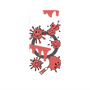 プレミアムパネル with Pixelsnap［ PAINTING SMILE Red ］
