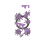プレミアムパネル with Pixelsnap［ PAINTING SMILE Purple ］