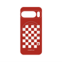 プレミアムパネル with Pixelsnap［ Racing checkered flag Red - レーシングチェッカーフラッグ レッド ］