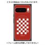 プレミアムパネル with Pixelsnap［ Racing checkered flag Red - レーシングチェッカーフラッグ レッド ］