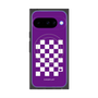 プレミアムパネル with Pixelsnap［ Racing checkered flag Purple - レーシングチェッカーフラッグ パープル ］
