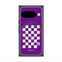 プレミアムパネル with Pixelsnap［ Racing checkered flag Purple - レーシングチェッカーフラッグ パープル ］