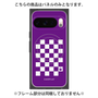 プレミアムパネル with Pixelsnap［ Racing checkered flag Purple - レーシングチェッカーフラッグ パープル ］