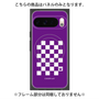プレミアムパネル with Pixelsnap［ Racing checkered flag Purple - レーシングチェッカーフラッグ パープル ］