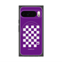 プレミアムパネル with Pixelsnap［ Racing checkered flag Purple - レーシングチェッカーフラッグ パープル ］