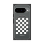 プレミアムパネル with Pixelsnap［ Racing checkered flag White - レーシングチェッカーフラッグ ホワイト ］