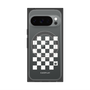 プレミアムパネル with Pixelsnap［ Racing checkered flag White - レーシングチェッカーフラッグ ホワイト ］