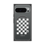 プレミアムパネル with Pixelsnap［ Racing checkered flag White - レーシングチェッカーフラッグ ホワイト ］