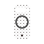 プレミアムパネル with Pixelsnap［ CASEPLAY Crown dots Black - ケースプレイ・クラウン・ドッツ ブラック ］