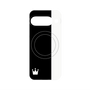 プレミアムパネル with Pixelsnap［ CASEPLAY Bi-Colors Black & White - ケースプレイ・バイカラー ブラック＆ホワイト ］