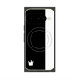 プレミアムパネル with Pixelsnap［ CASEPLAY Bi-Colors Black & White - ケースプレイ・バイカラー ブラック＆ホワイト ］