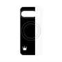 プレミアムパネル with Pixelsnap［ CASEPLAY Bi-Colors Black & White - ケースプレイ・バイカラー ブラック＆ホワイト ］