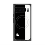 プレミアムパネル with Pixelsnap［ CASEPLAY Bi-Colors Black & White - ケースプレイ・バイカラー ブラック＆ホワイト ］