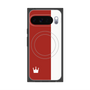 プレミアムパネル with Pixelsnap［ CASEPLAY Bi-Colors Red & White - ケースプレイ・バイカラー レッド＆ホワイト ］