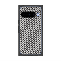 プレミアムパネル with Pixelsnap［ Small Stripe - Gray × Black ］